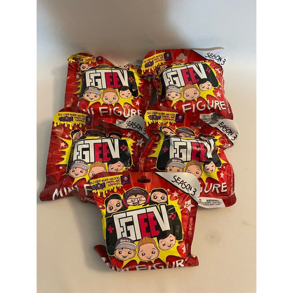 FG TEEV Blind Bag Sealed Lot of 5 Series 3 NEW w Code Inside Bonkers